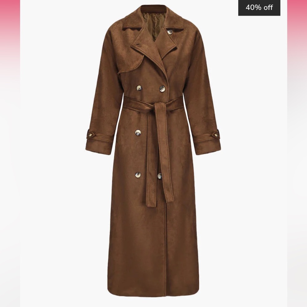 Faux Suede Jacket